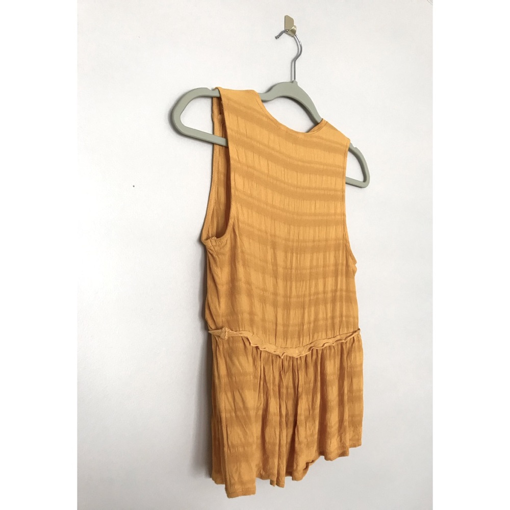 Lucky Brand Sleeveless Mustard Top - Picture 3 of 3